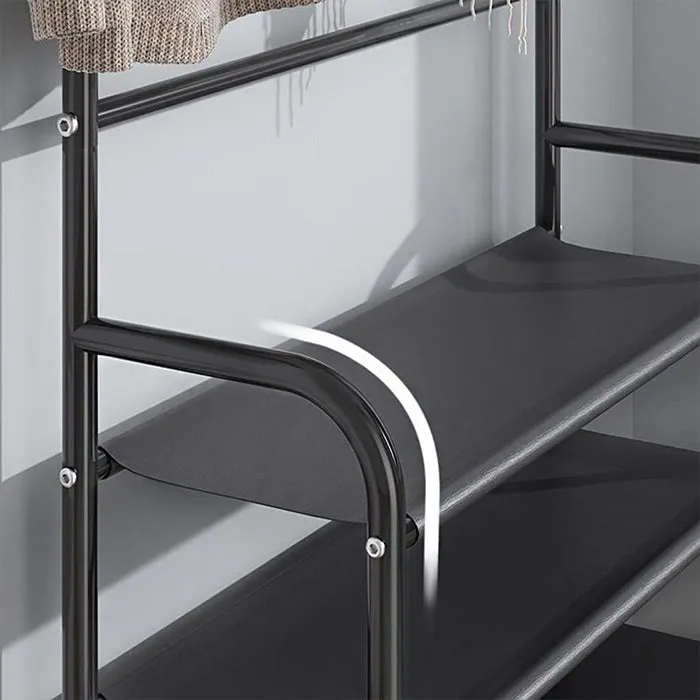3 in 1 Multifunctional Hall Tree Shoe Organizer Rack