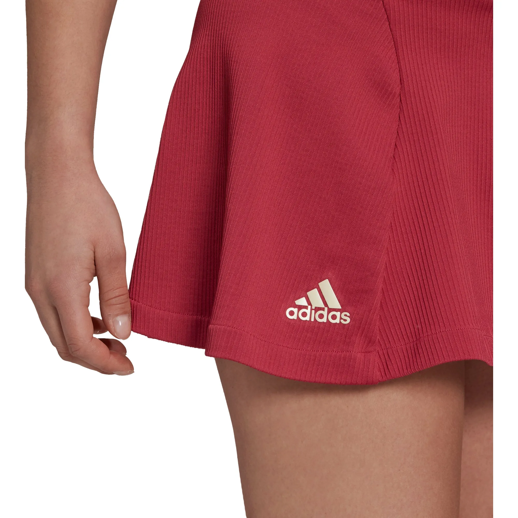 Adidas Primeblue Knit Wild Pink Womens Tennis Skirt