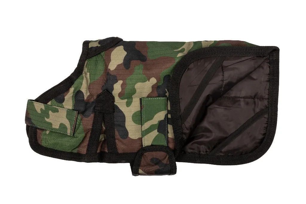 All Seasons Waterproof Dog Coat in Camouflage
