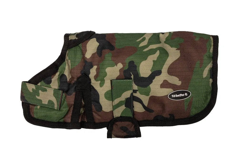 All Seasons Waterproof Dog Coat in Camouflage