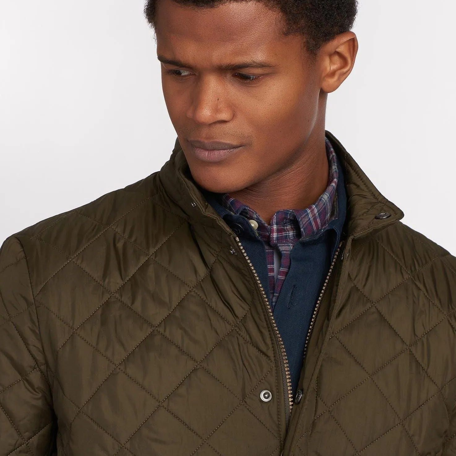 Barbour Flyweight Chelsea Quilted Jacket Olive