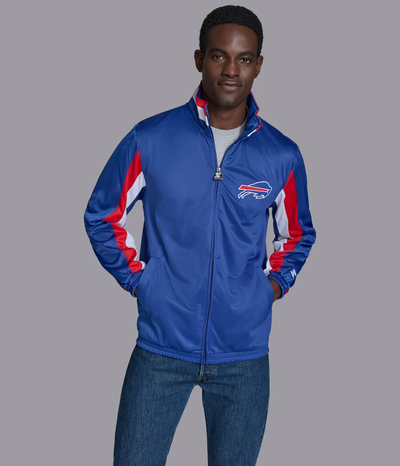 Buffalo Bills Replay Track Jacket