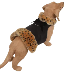 Camel Lynx Fur Coat