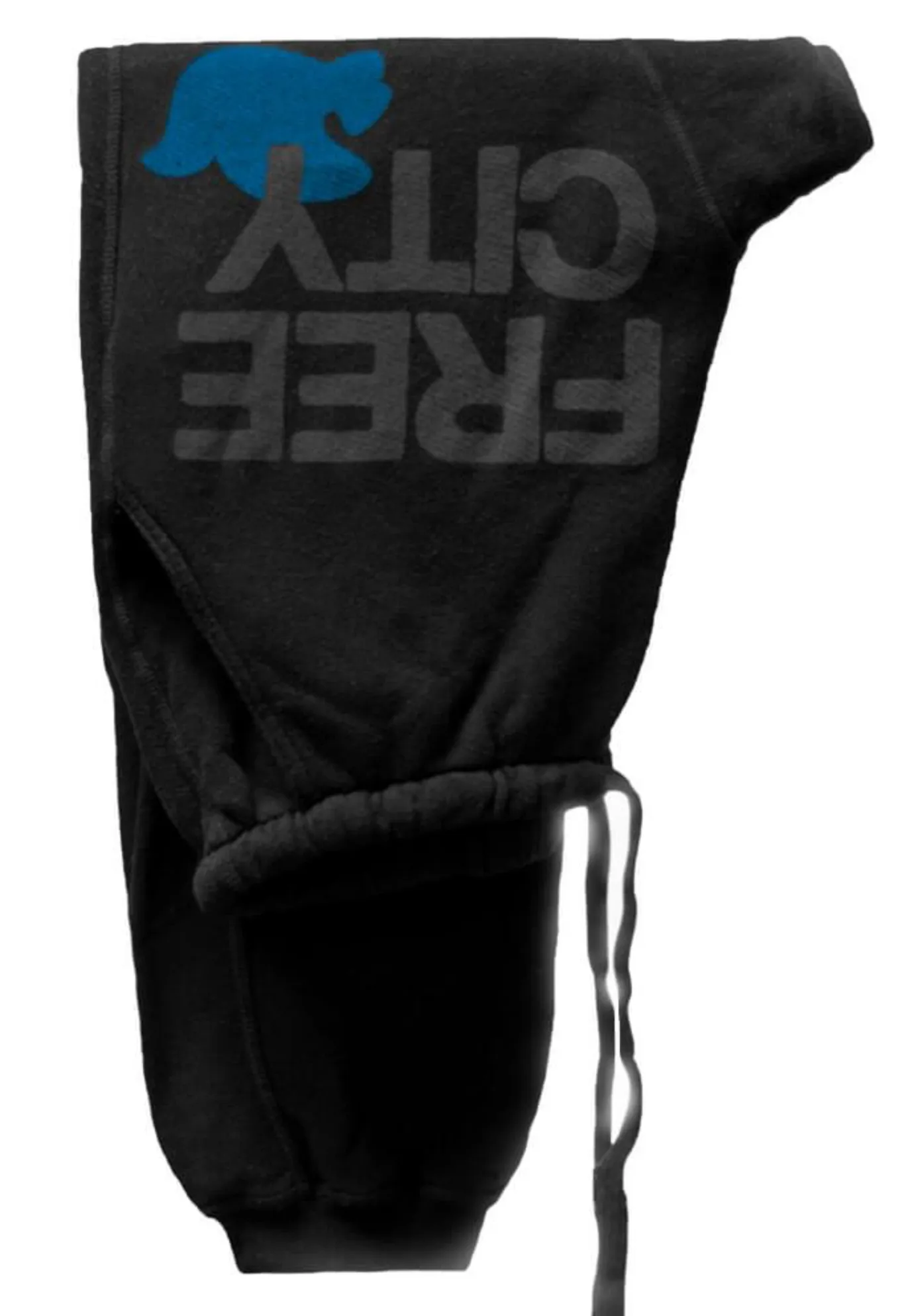 FREE CITY Super Fluff Pocket Lux Sweatpants in Superblack