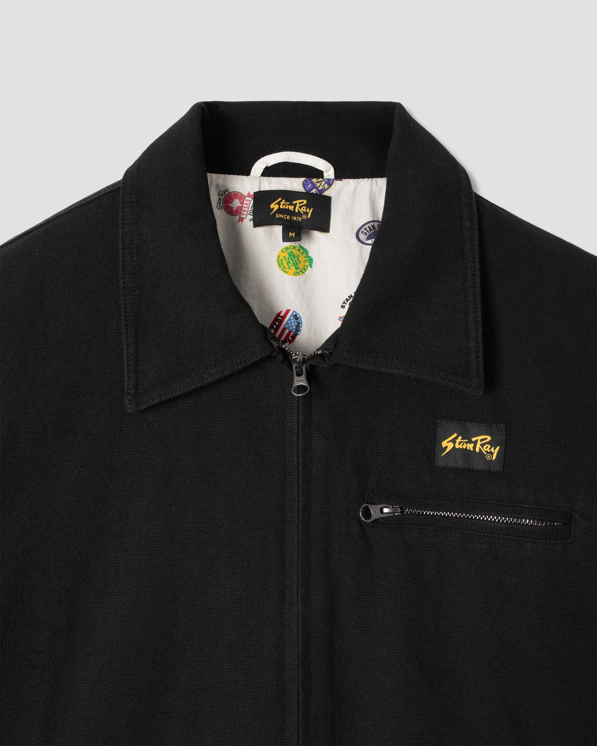 Gas Jacket Washed Black