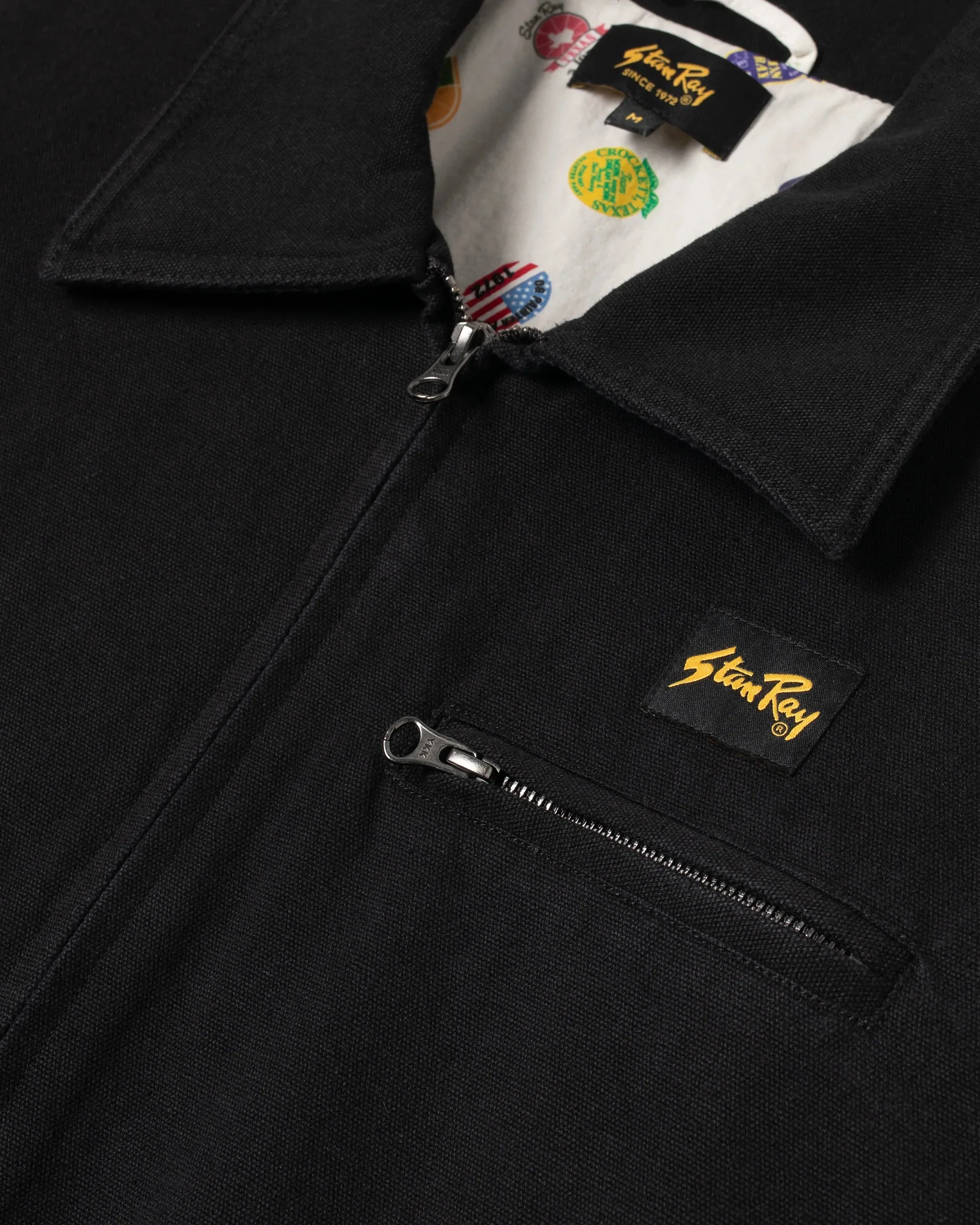 Gas Jacket Washed Black