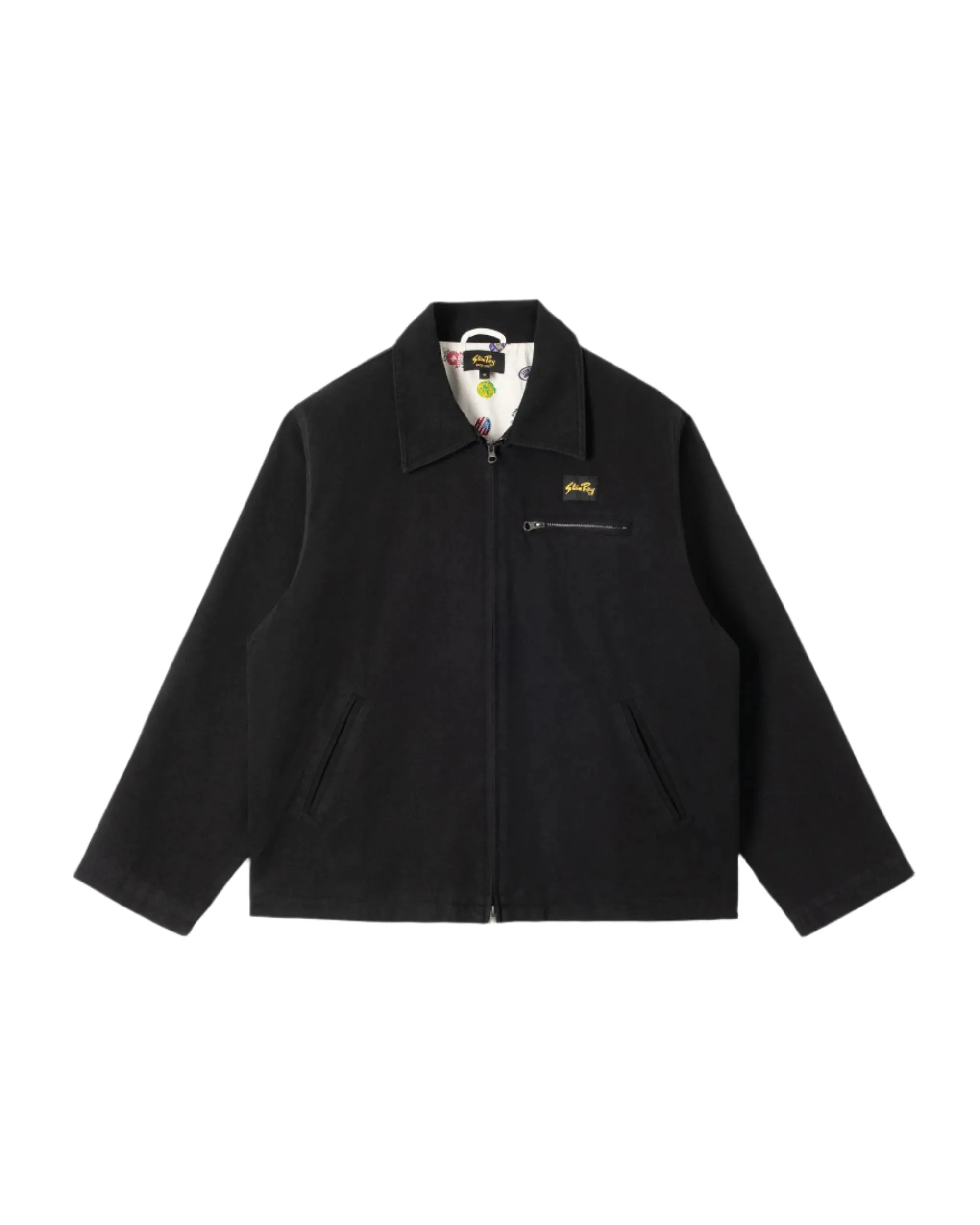 Gas Jacket Washed Black