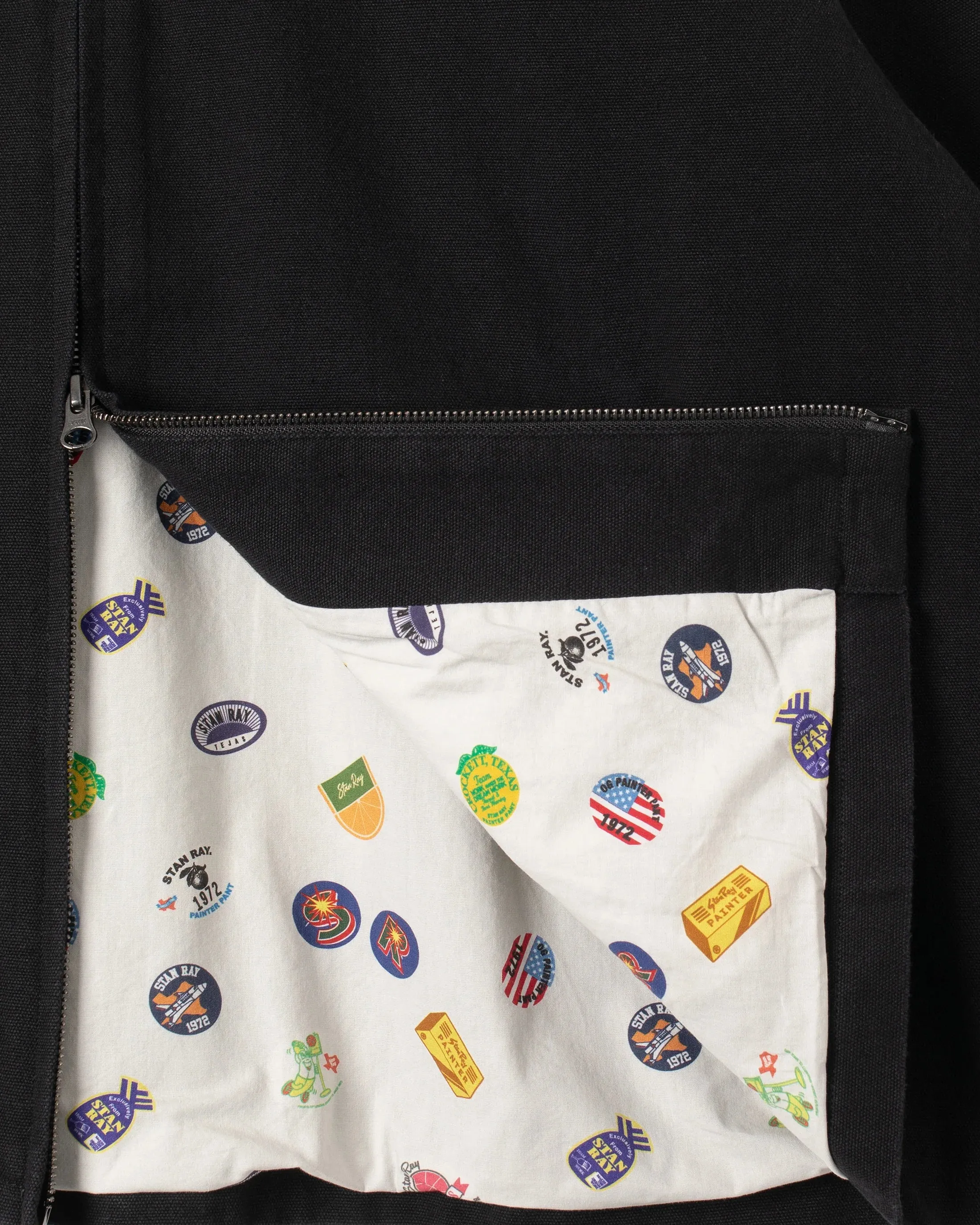 Gas Jacket Washed Black