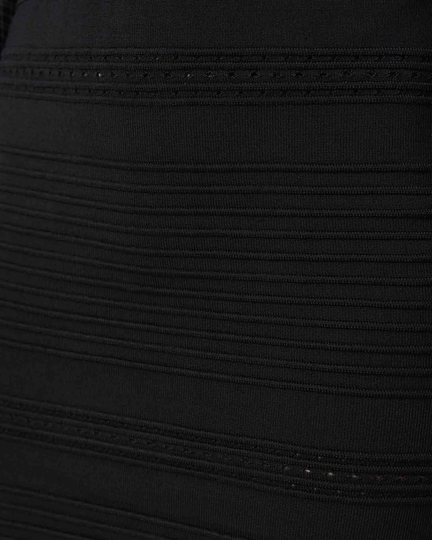 Knitted pencil skirt