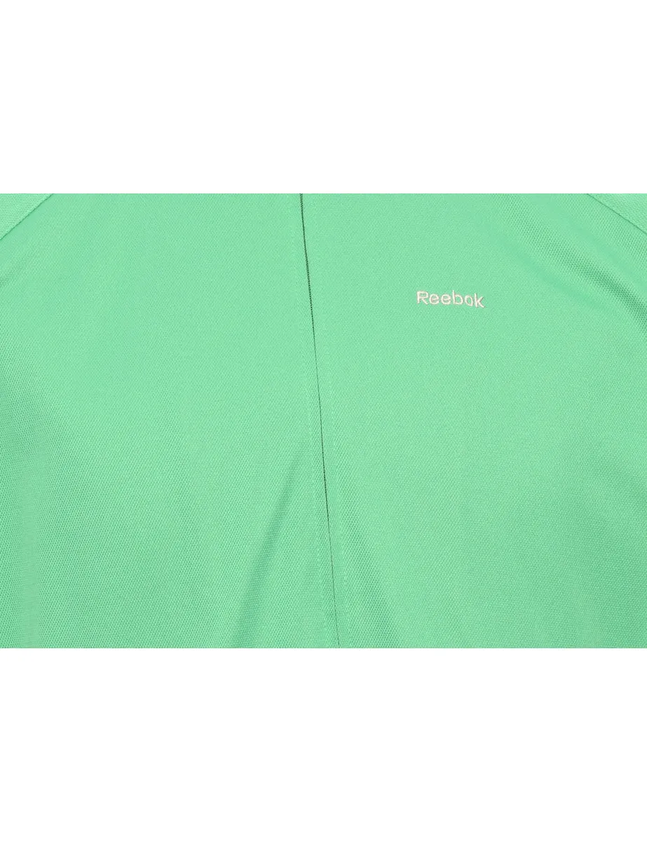 Light Green Reebok Track Top - L