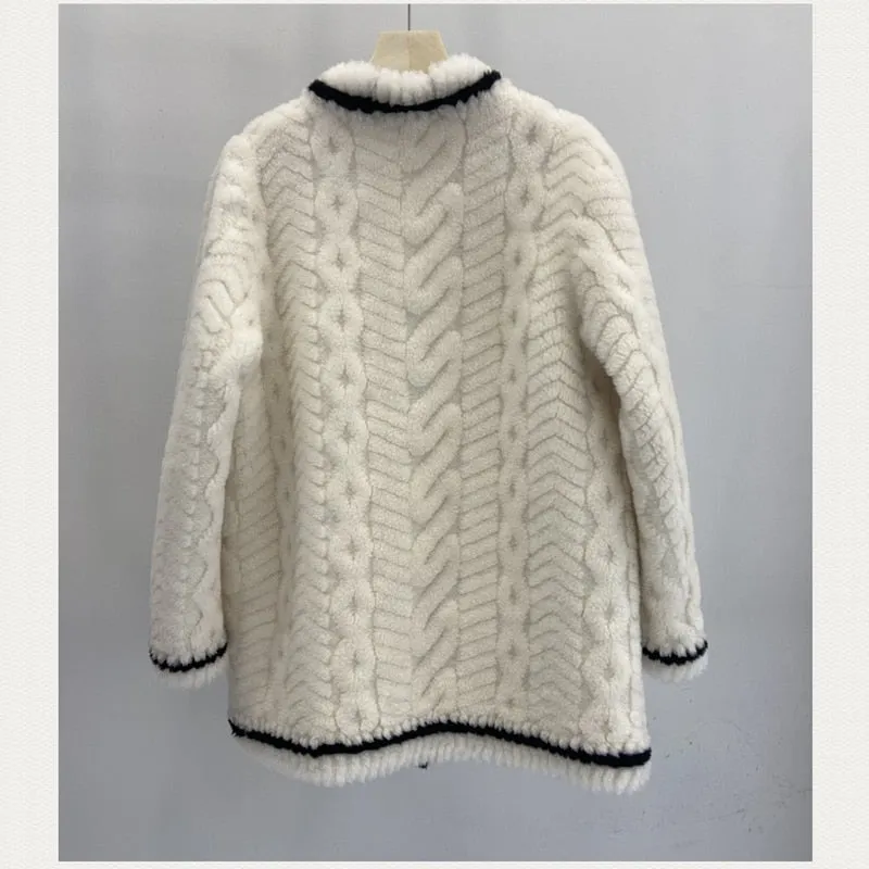 Long Wool Loose Cashmere Coat