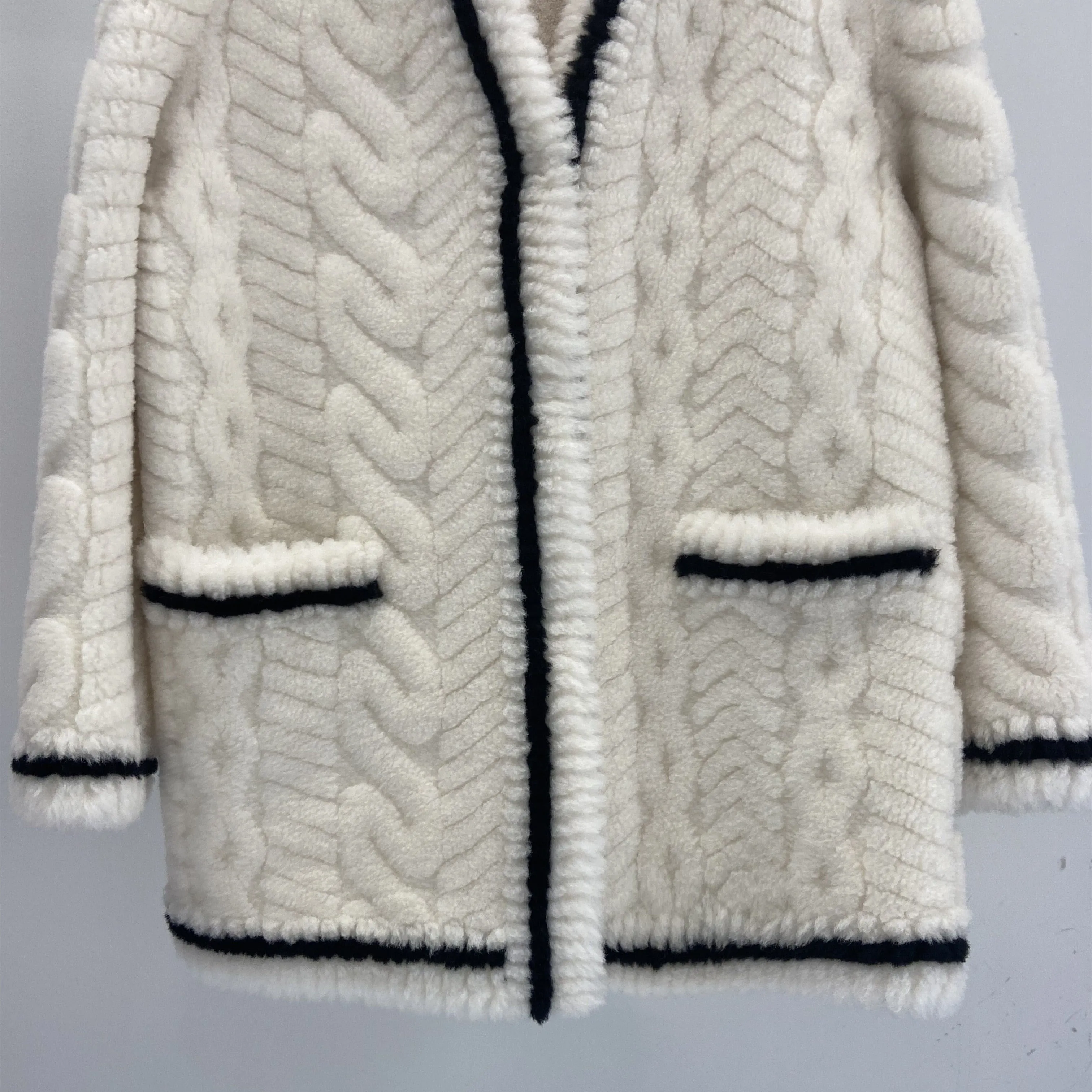 Long Wool Loose Cashmere Coat