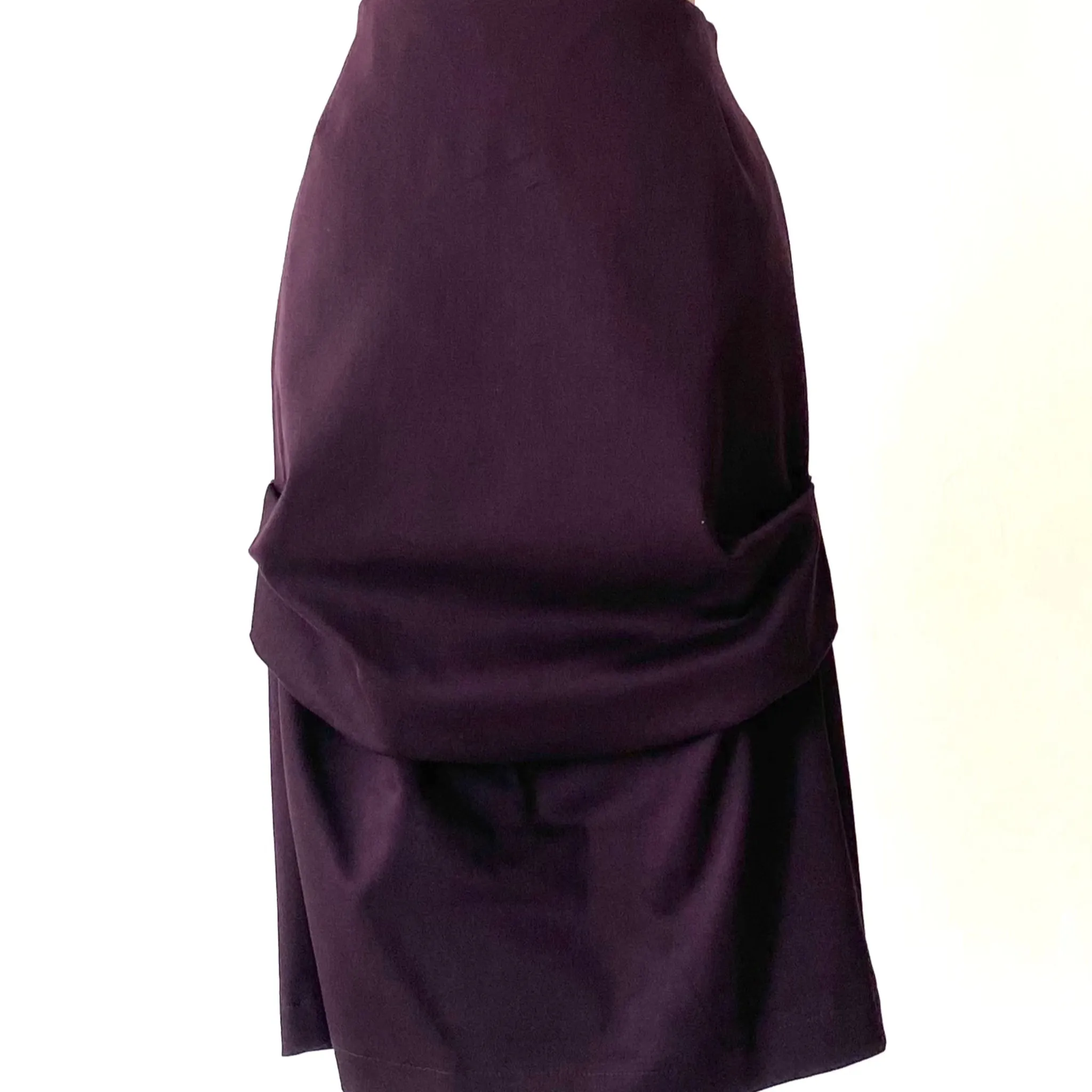 Pensil Rouged skirt,Office wear,Work skirt with strech.