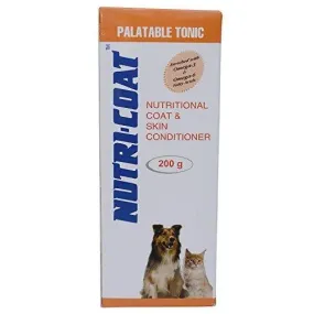 Petcare NUTRI Coat Nutritional Coat and Skin Conditioner (200 gm) pack of 2