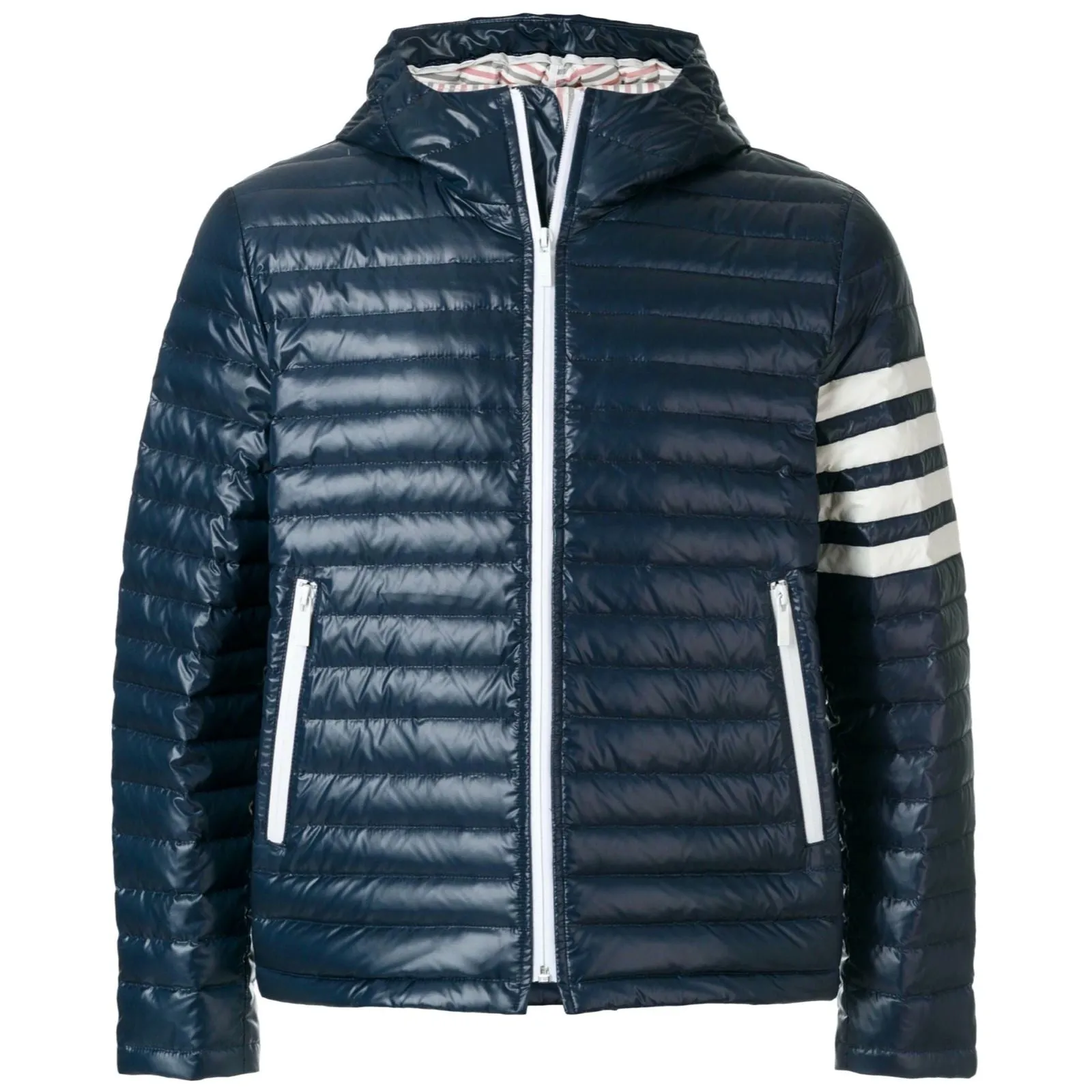 Thom Browne 4-Bar Quilted Down Jacket