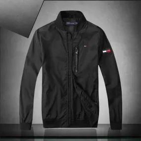 Tommy Hilfiger 1978 Plain Tracksuit Jacket -Black
