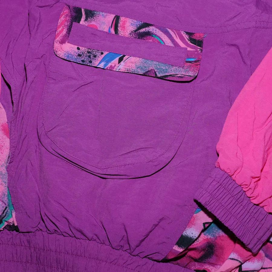Vintage Women's Track Jacket Small