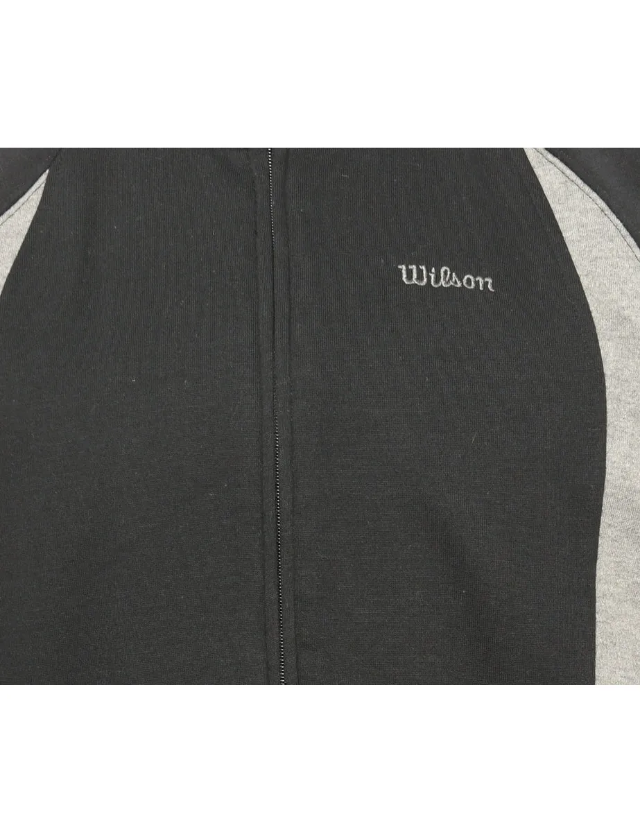 Wilson Black & Grey Track Top - M