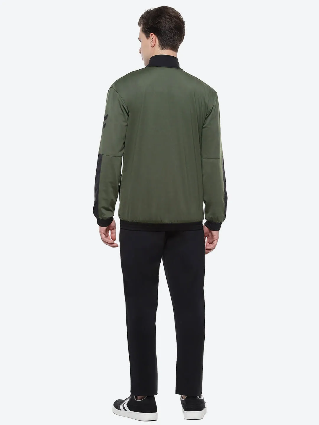 Zane Men's Olive Track Suit